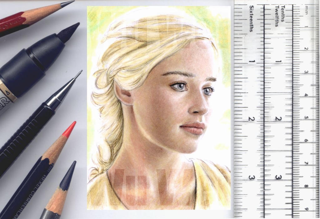 Daenerys sketchcard