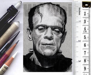 Frankenstein's Monster sketchcard