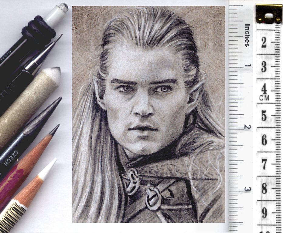 Legolas sketchcard