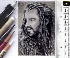 Thorin Oakenshield sketchcard