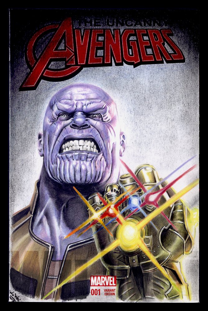 Thanos sketchcover