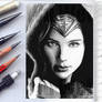 Wonder Woman sketchcard