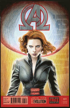 Black Widow sketch cover