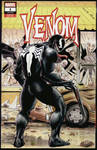 Venom/Walking Dead sketch cover by whu-wei