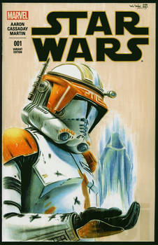 Commander Cody sketch cover