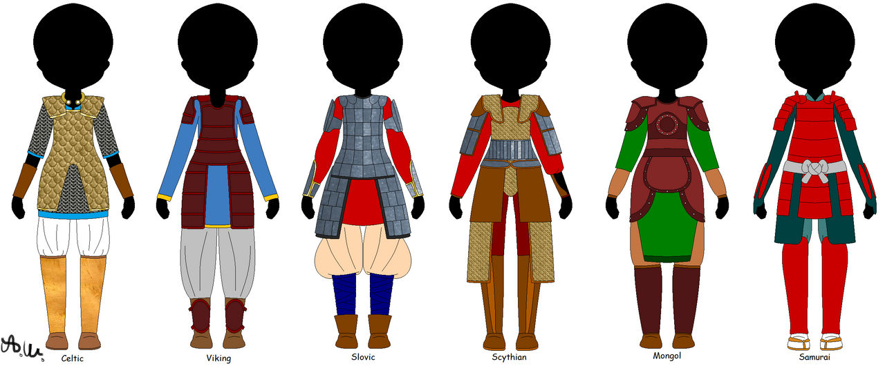 Scale/plate armor by TheAlastair on DeviantArt