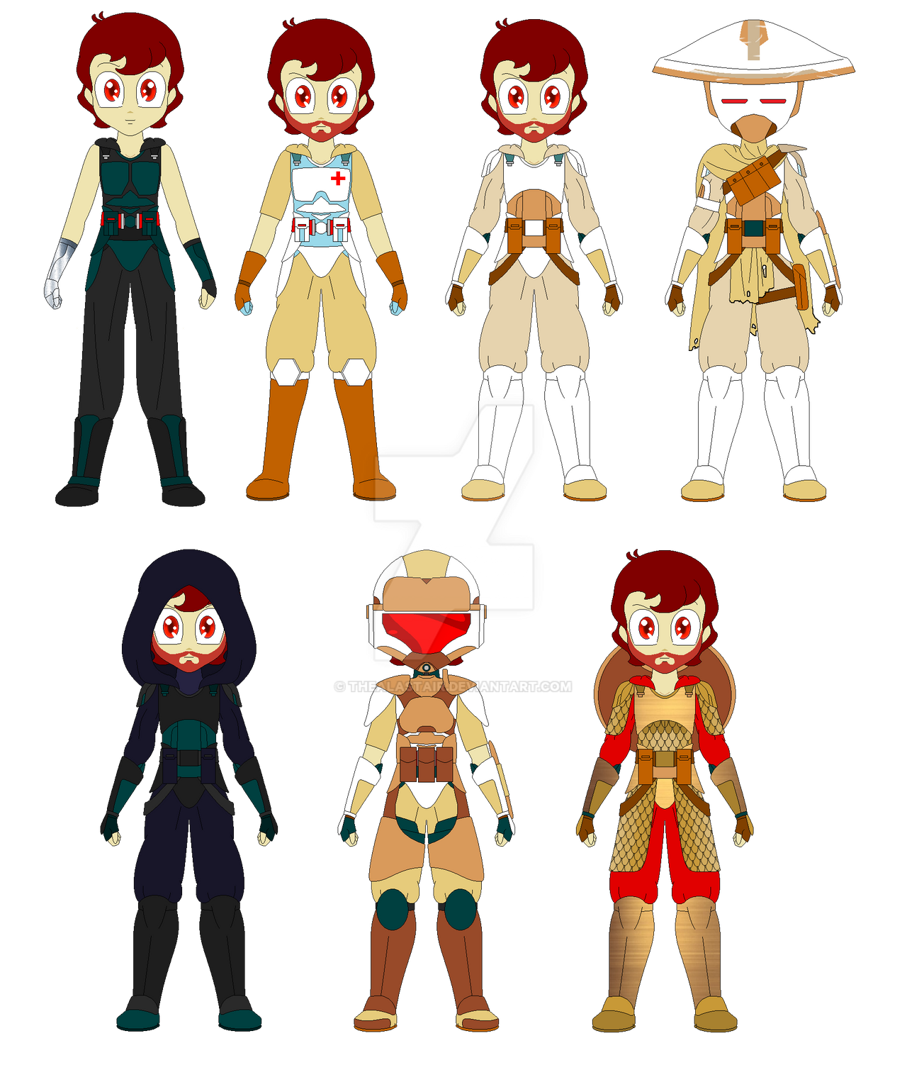 DW's 2022 gear sets by TheAlastair on DeviantArt