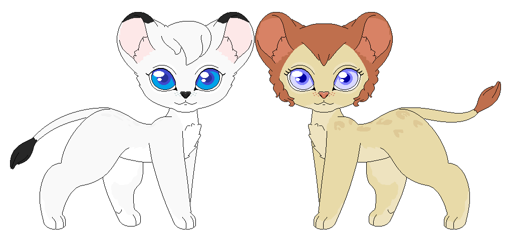 Kimba and Raiya by TheAlastair on DeviantArt
