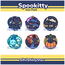 Spookitty Icon Pack