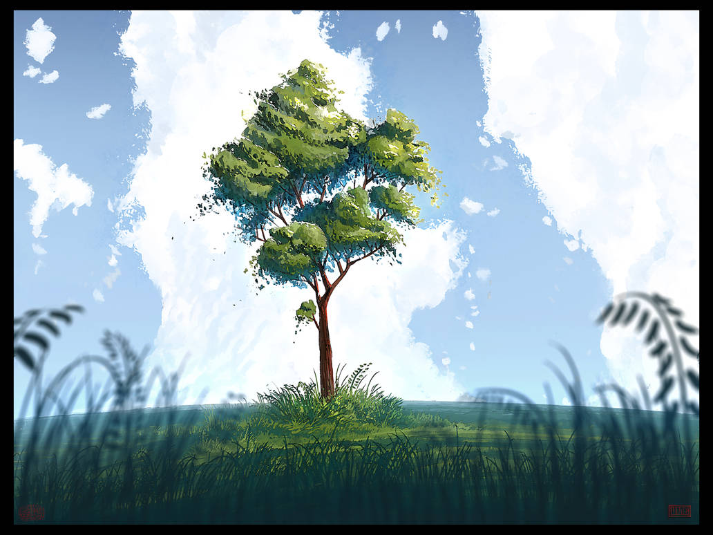 Tree by UsamahDraws on DeviantArt