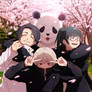 Yuta, Maki, Inumaki et Panda