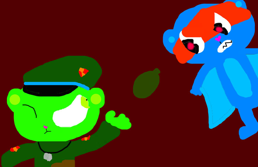 Flippy VS splendid by animationgirl6 on DeviantArt