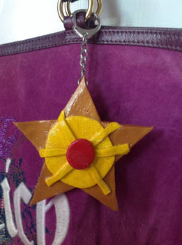 Polymer Clay Staryu Keychain