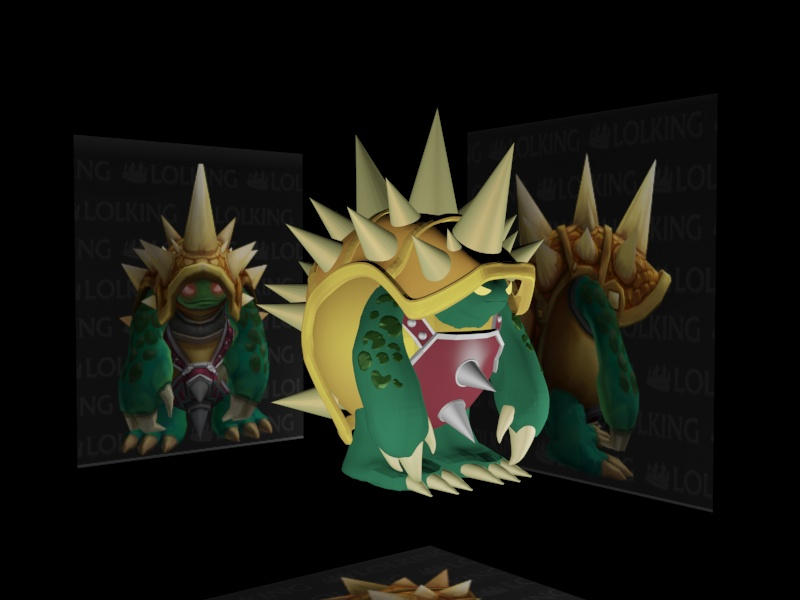 Rammus 3D Model by KimiHanna on DeviantArt