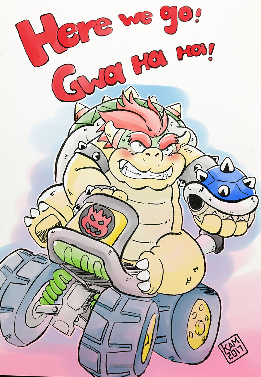 Mario Kart 8 Deluxe Edit - Bowser by MarioLuigi721 on DeviantArt