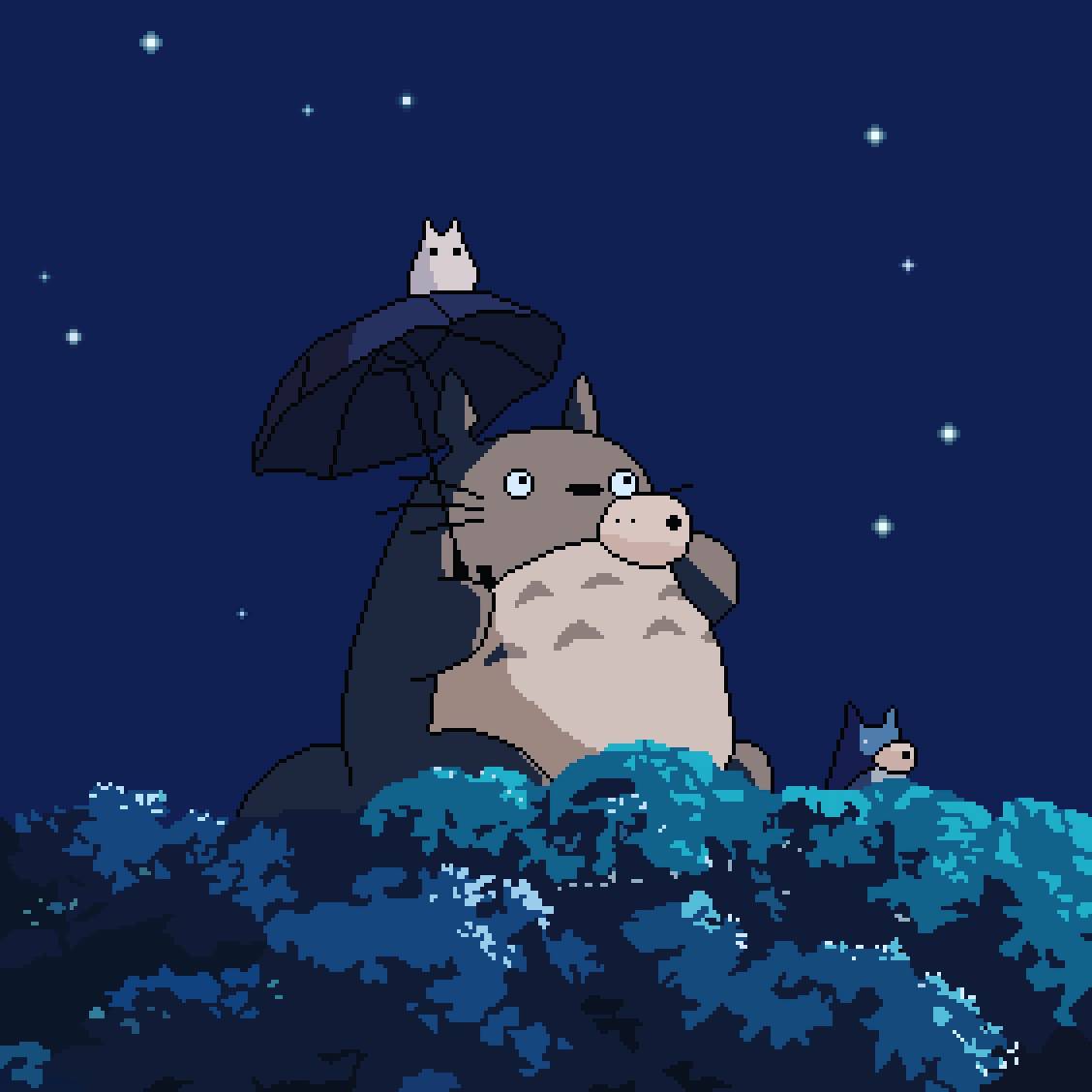 Totoro by Pixel4leatorio on DeviantArt