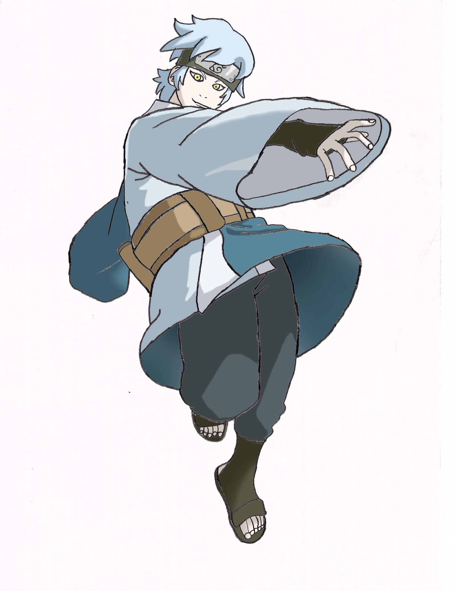 Matsuki Vector Mitsuki Outline With Color by FlatTopAnimations on DeviantArt