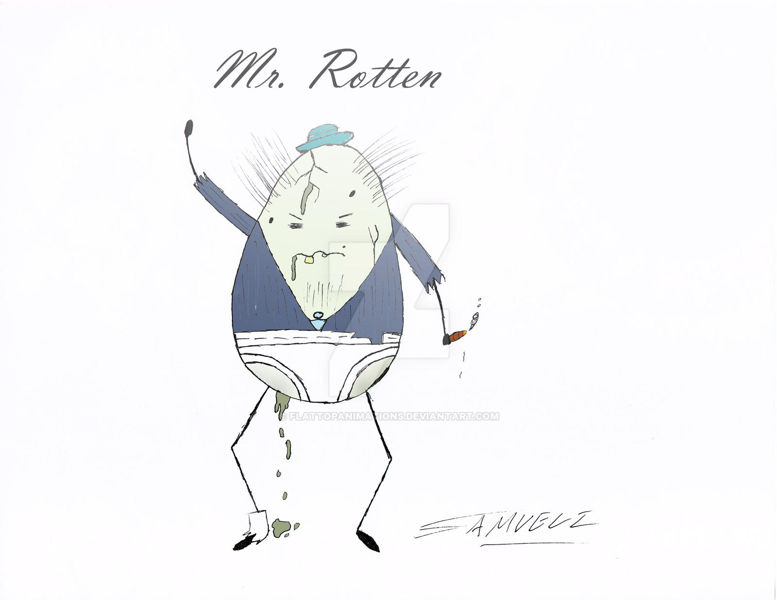 Mr. Rotten by FlatTopAnimations on DeviantArt