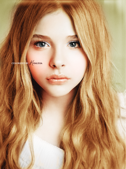 Colorizacion Chloe Moretz