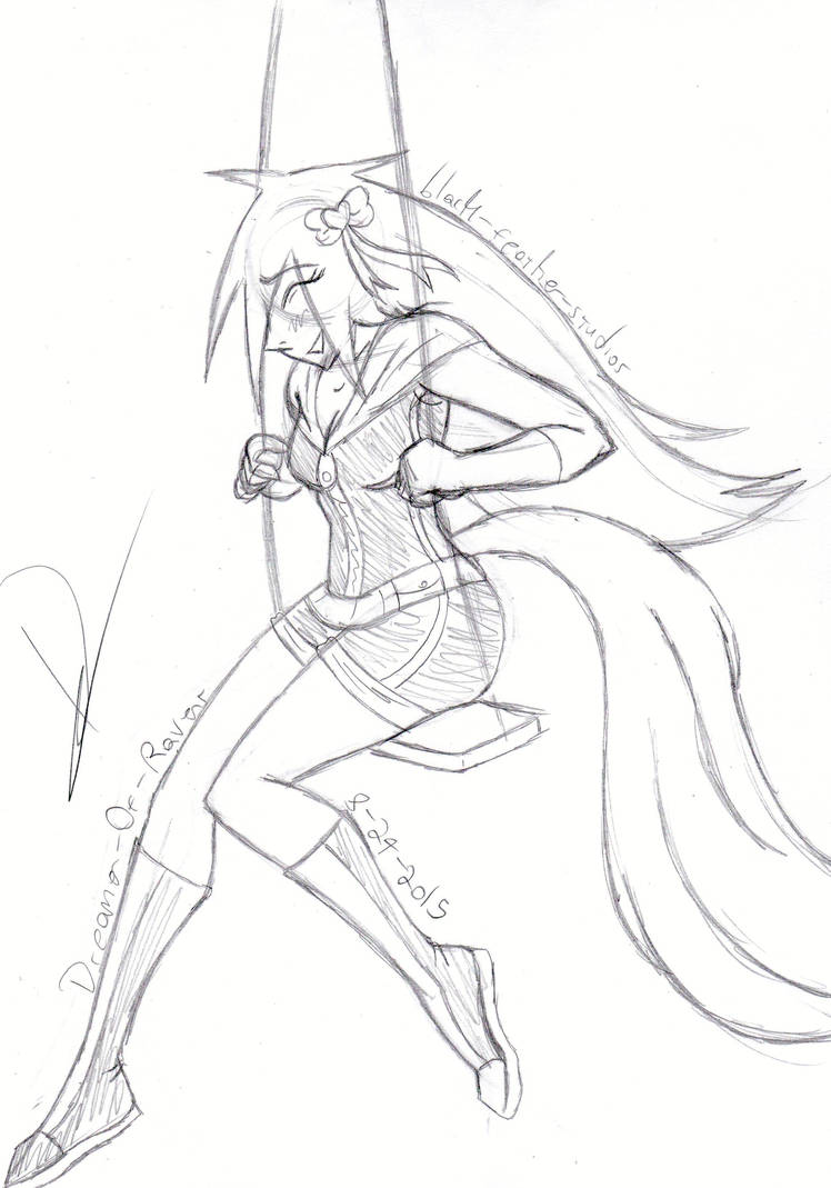 Smol Cutie Swingin' - Sk. by Dreamer-Of-Ravens