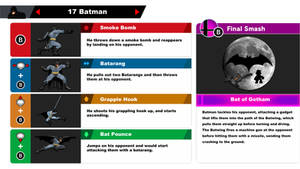 SSBU Moveset | Batman