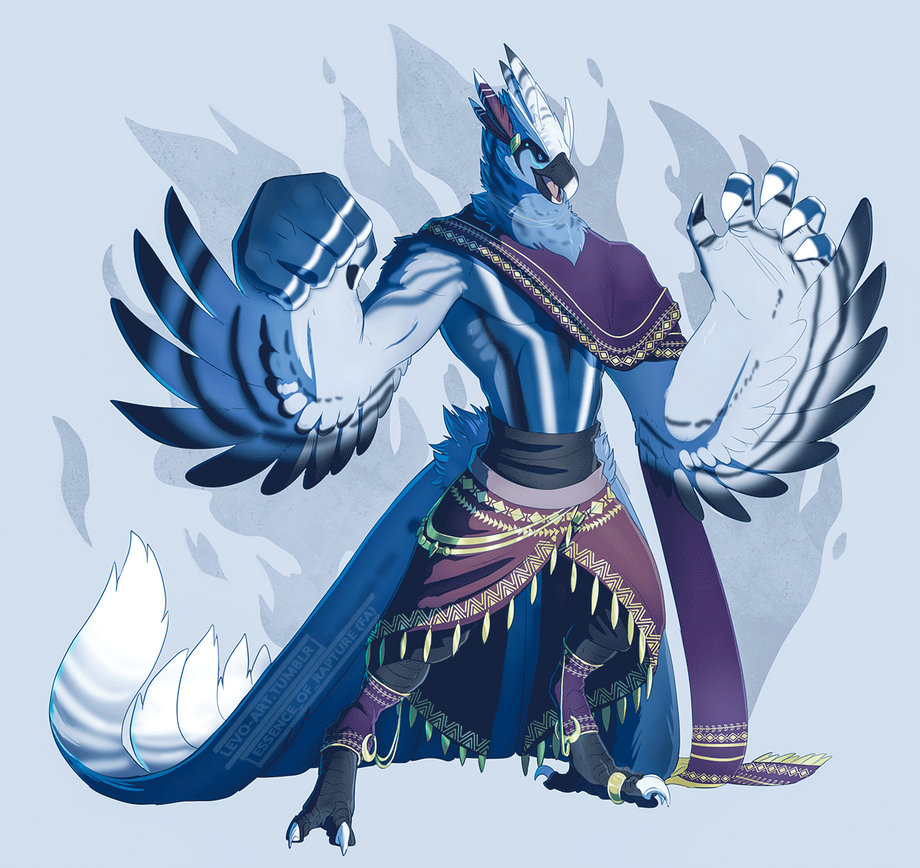Rito - Blue Flame by Essence-Of-Rapture on DeviantArt