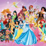 Disney Princesses and Heroines Wallpaper