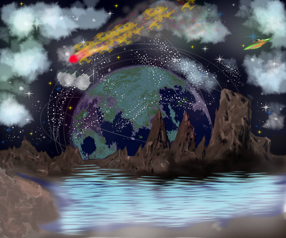 Deviantart Planet Planet Scene 2 by PeterSwafford on DeviantArt