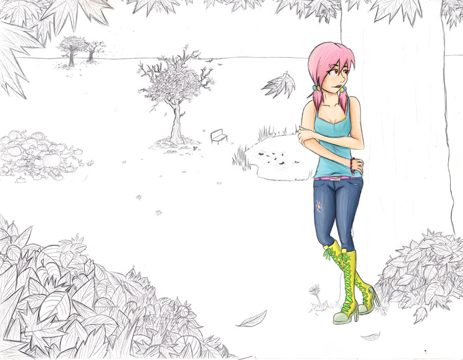 Character color+background example. by KakooiesCommissions on DeviantArt