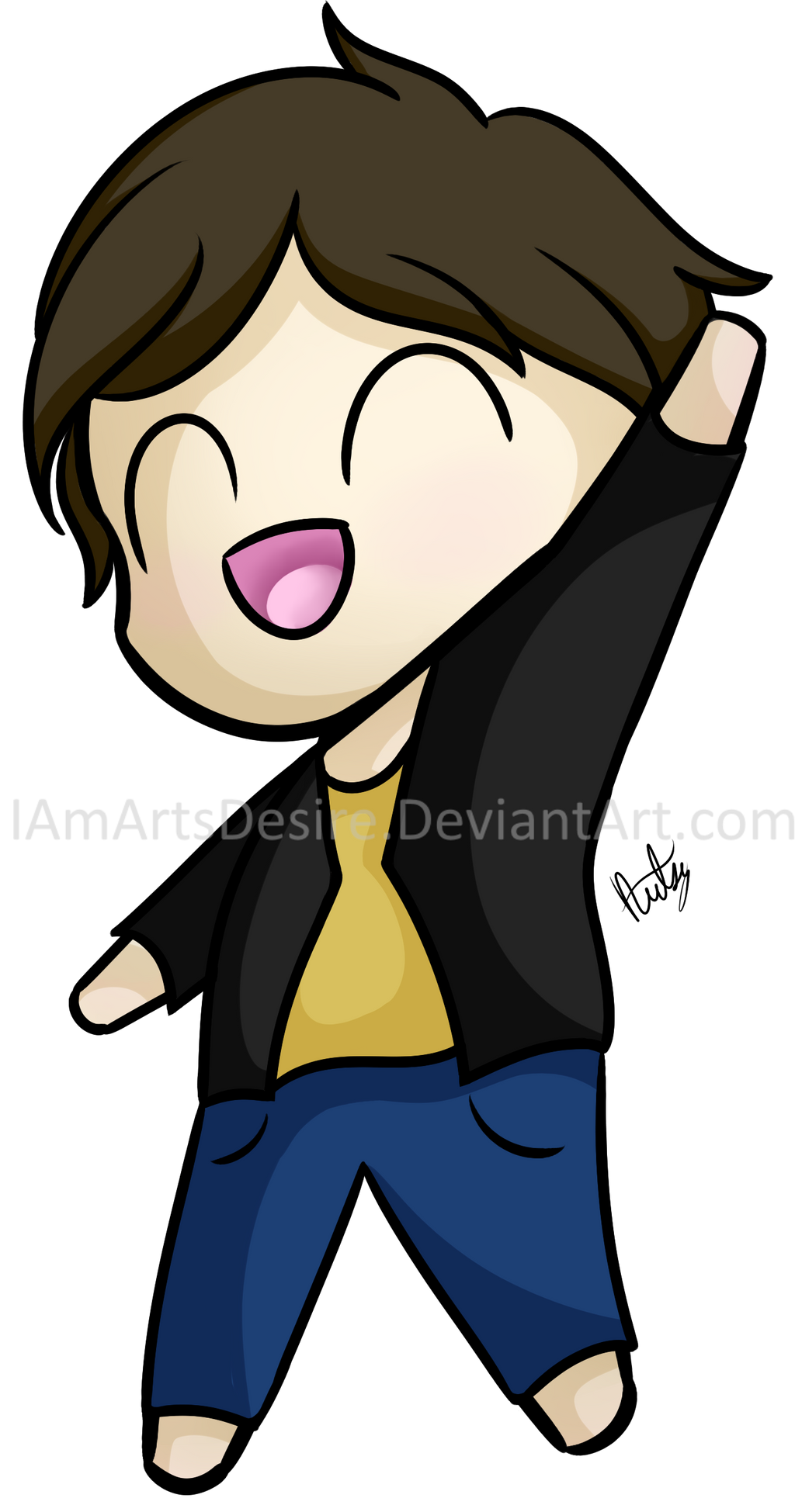 Mr. Manga - Commission by JustMac-Art on DeviantArt