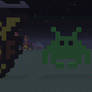 MineCraft Pixel Art Space Invader Version 1