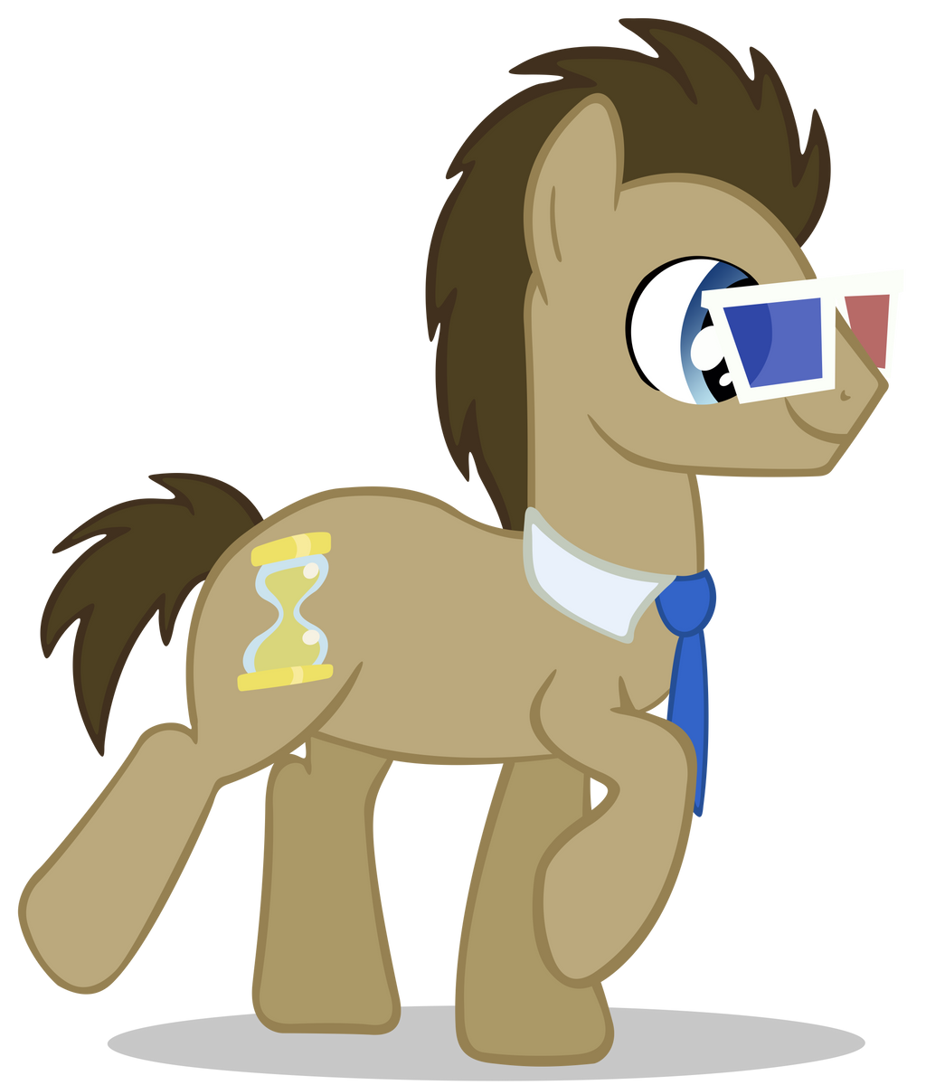 Doctor Whooves Vector