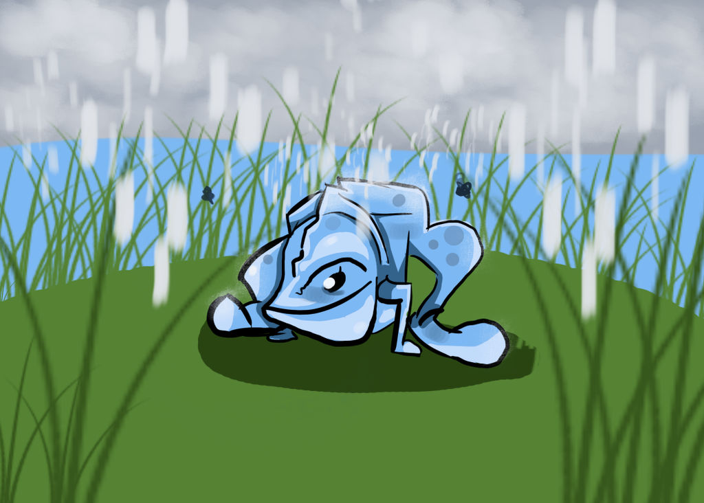 Frog by BrandonBArt on DeviantArt