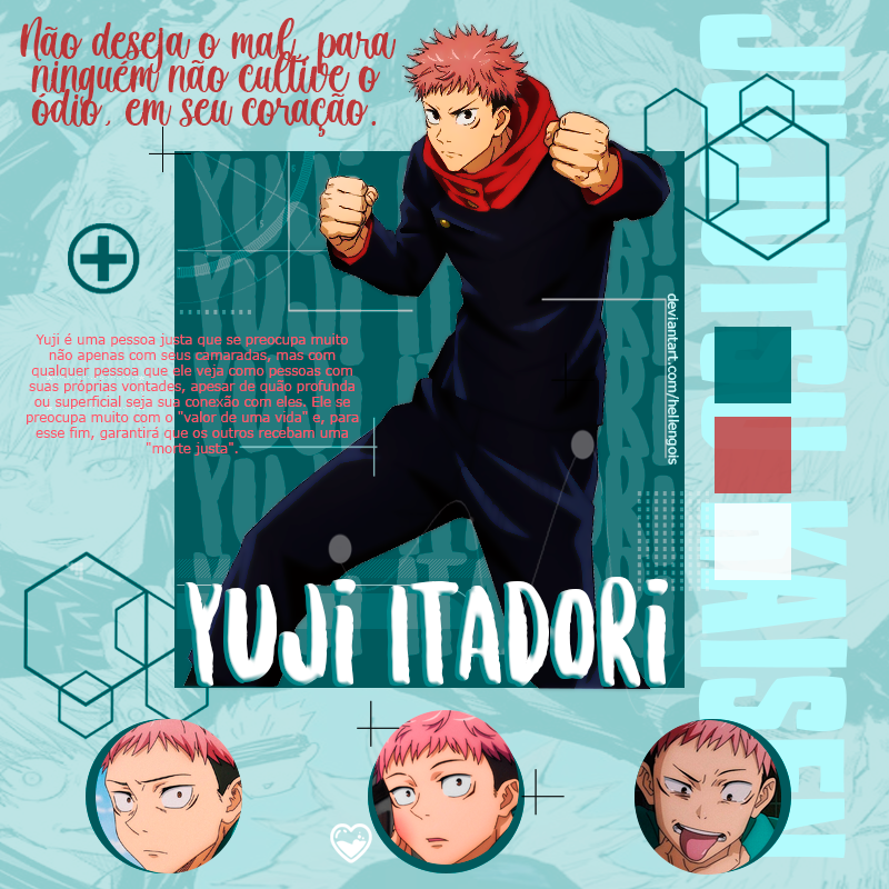 Itadori Yuji by 33sc333 on DeviantArt