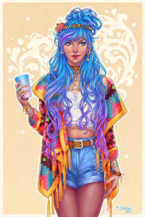 Cool Girl by dimary on DeviantArt