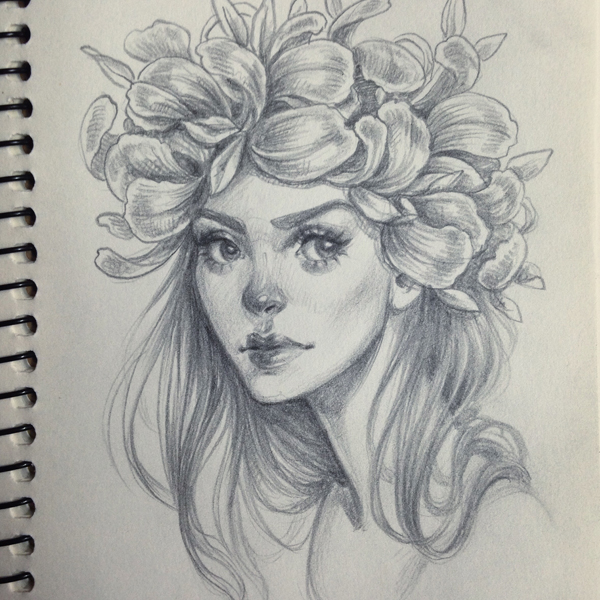 Daily Sketch: Fairy by dimary
