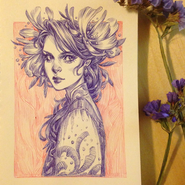 Daily Sketch: Inktober Day 11 by dimary