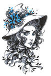 Inktober: Mandrake Witch by dimary