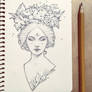 Daily sketch: Flora Goddess