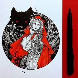 ImageOfMaiden InFairytales: Little Red Riding Hood