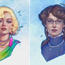 Female character portraits