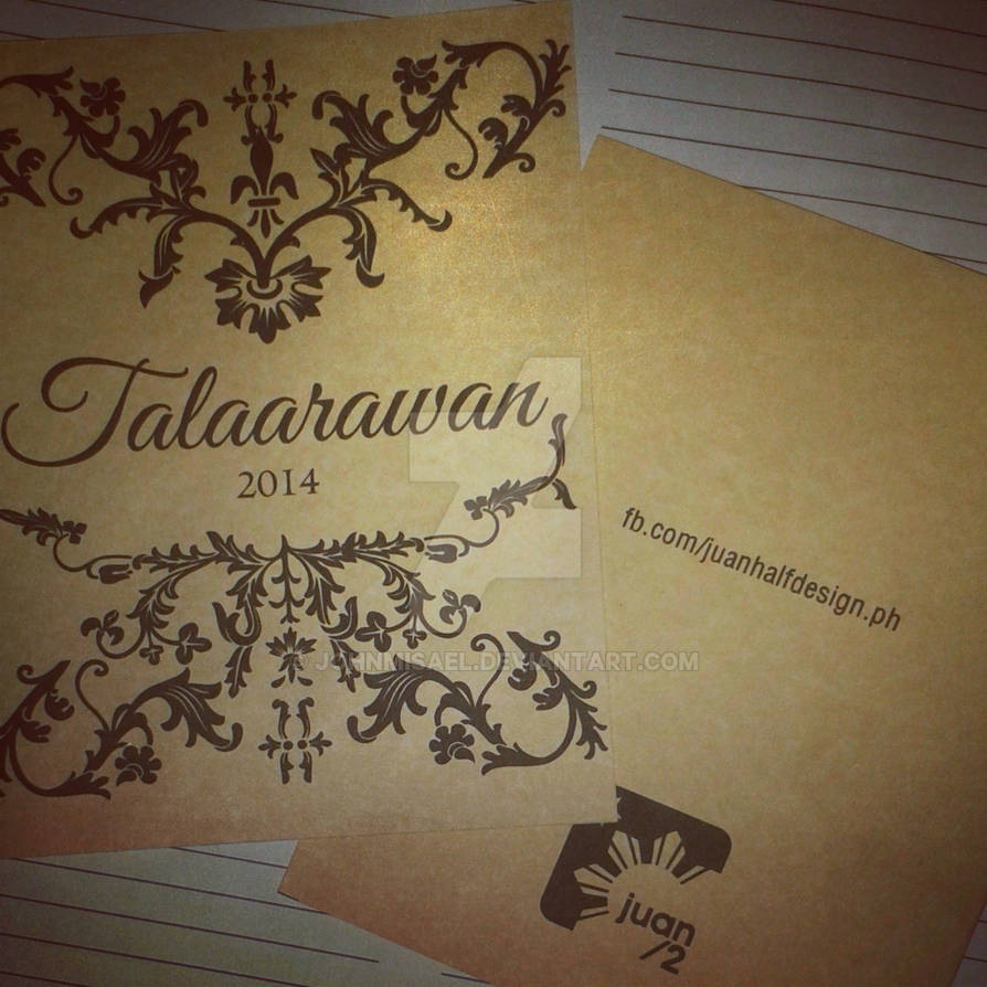 Talaarawan. Diary. by johnmisael on DeviantArt