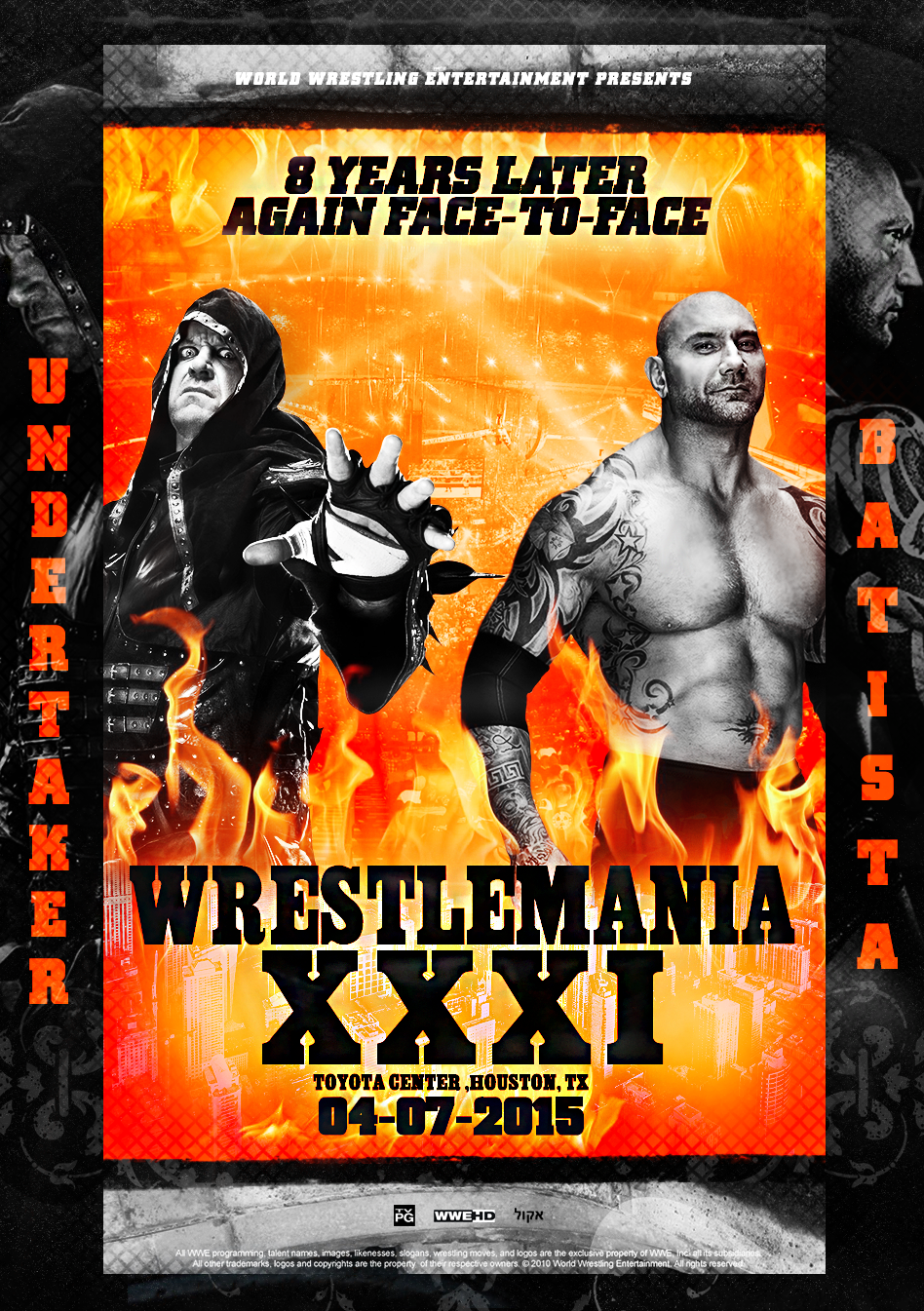 UNDERTAKER VS BATISTA - FANTASY WRESTLEMANIA 31