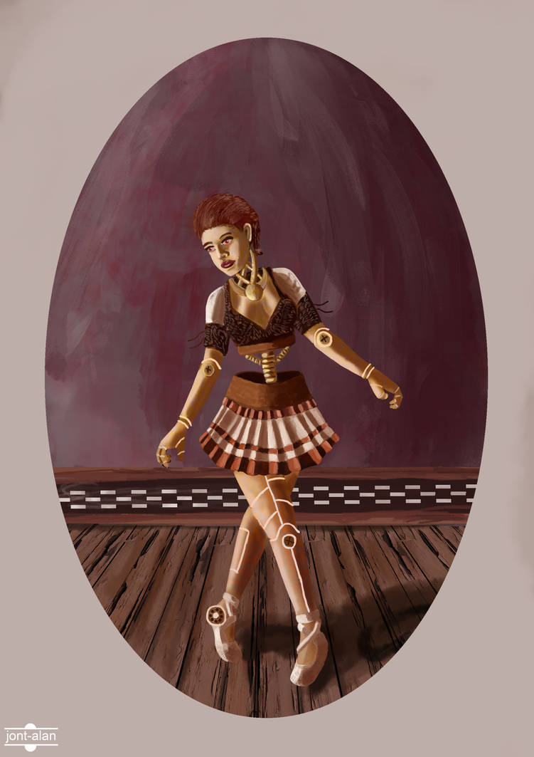 bailarina steampunk