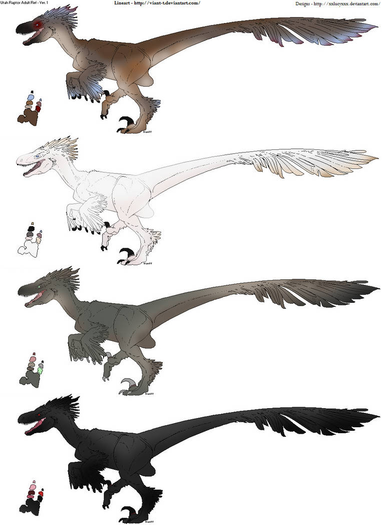 Raptor designs by xxlucyxxx on DeviantArt