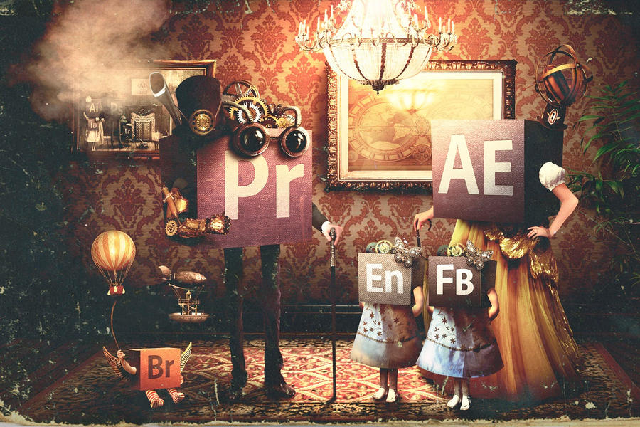 Adobe Family. Distant relatives by LadFree Adobe Family. Distant relatives by LadFree