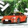 Toyota FT86 in Initial D