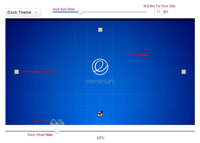 System Settings | Dock Editing Concept