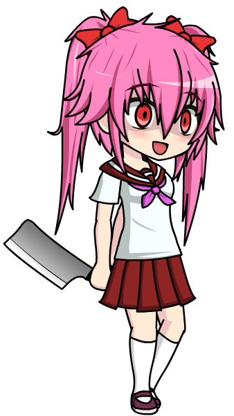 Osana Najimi - Chibi Yandere Simulator Rival by Kierq on DeviantArt