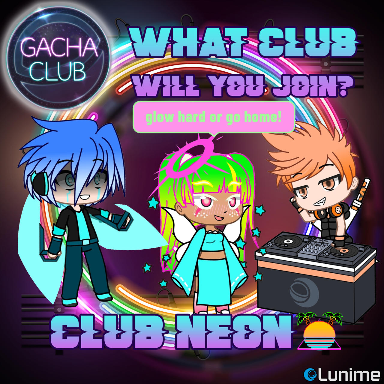 I got bored and downloaded gacha neon on my computer, How yall like my  first and maybe only oc- : r/GachaClub
